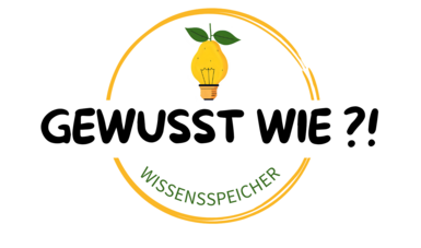 Logo der Themenwoche mit Titel "Gewusst wie?!"